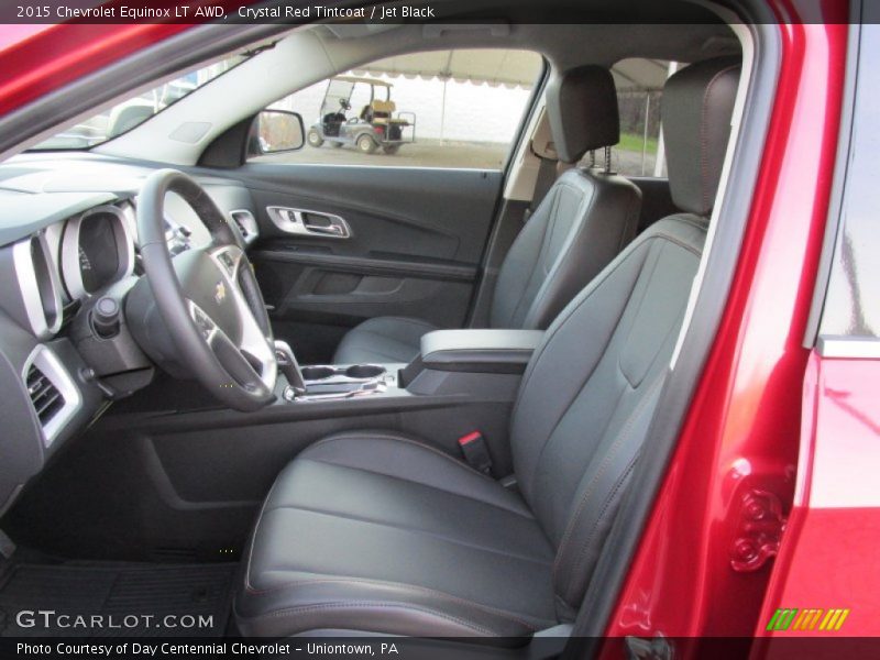 Crystal Red Tintcoat / Jet Black 2015 Chevrolet Equinox LT AWD