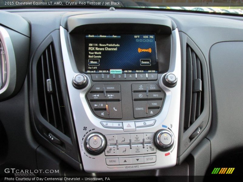 Crystal Red Tintcoat / Jet Black 2015 Chevrolet Equinox LT AWD
