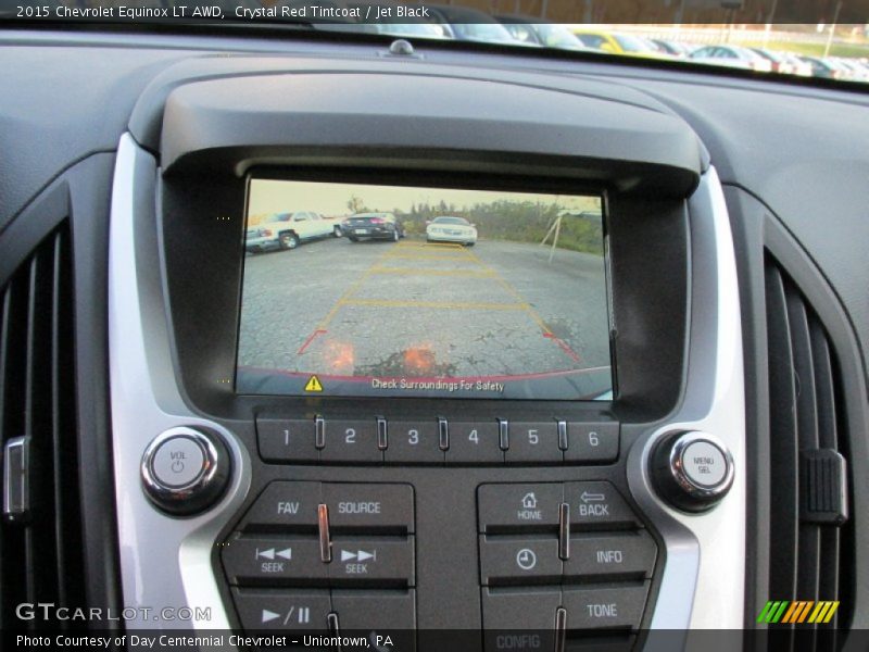 Crystal Red Tintcoat / Jet Black 2015 Chevrolet Equinox LT AWD