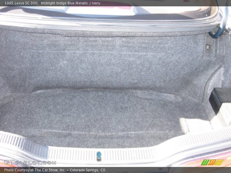 Midnight Indigo Blue Metallic / Ivory 1995 Lexus SC 300