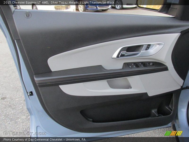 Silver Topaz Metallic / Light Titanium/Jet Black 2015 Chevrolet Equinox LT AWD