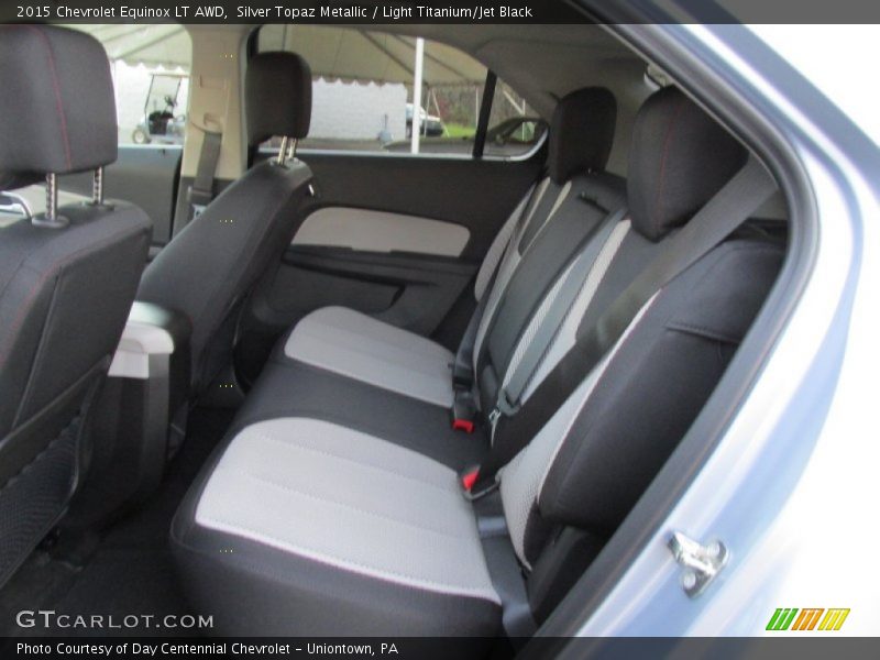 Silver Topaz Metallic / Light Titanium/Jet Black 2015 Chevrolet Equinox LT AWD