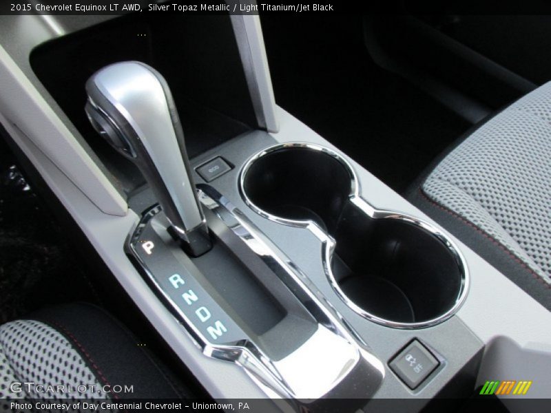Silver Topaz Metallic / Light Titanium/Jet Black 2015 Chevrolet Equinox LT AWD