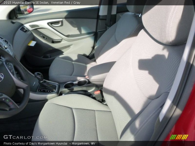 Venetian Red / Gray 2015 Hyundai Elantra SE Sedan