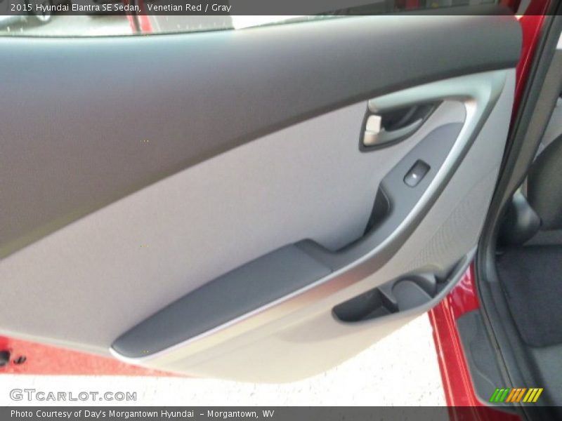 Venetian Red / Gray 2015 Hyundai Elantra SE Sedan