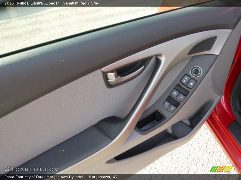 Venetian Red / Gray 2015 Hyundai Elantra SE Sedan
