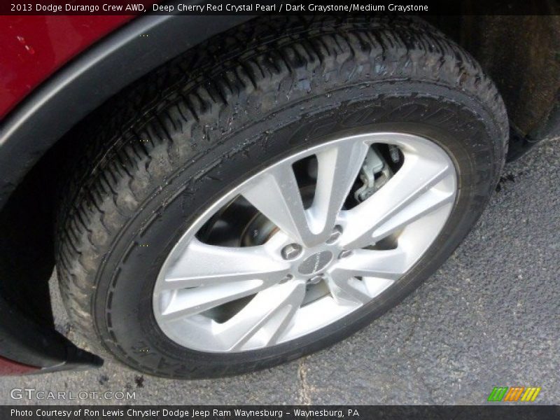 Deep Cherry Red Crystal Pearl / Dark Graystone/Medium Graystone 2013 Dodge Durango Crew AWD