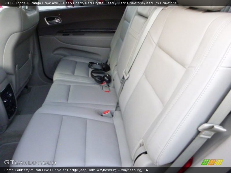 Deep Cherry Red Crystal Pearl / Dark Graystone/Medium Graystone 2013 Dodge Durango Crew AWD