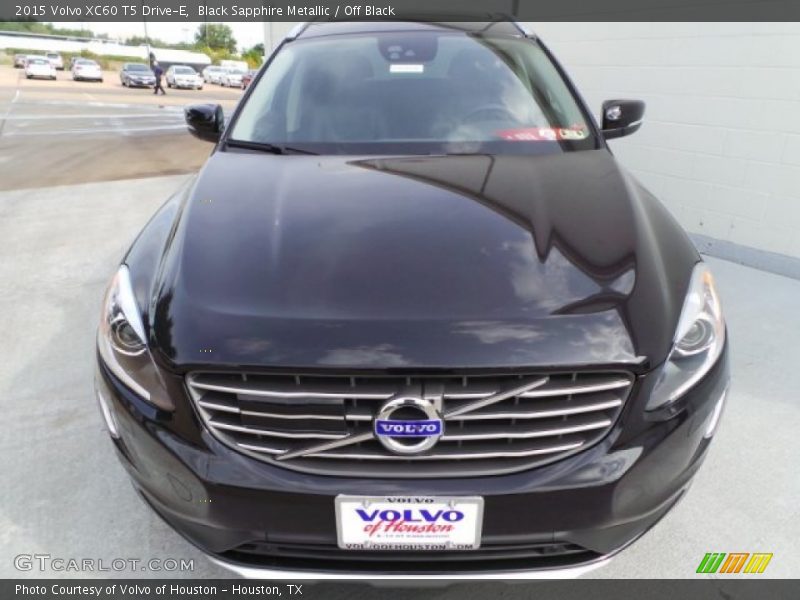 Black Sapphire Metallic / Off Black 2015 Volvo XC60 T5 Drive-E