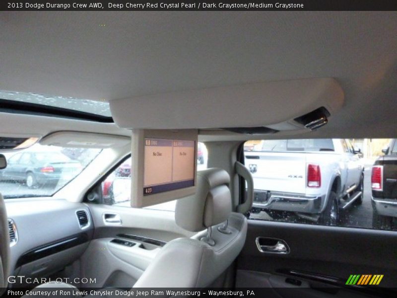 Deep Cherry Red Crystal Pearl / Dark Graystone/Medium Graystone 2013 Dodge Durango Crew AWD