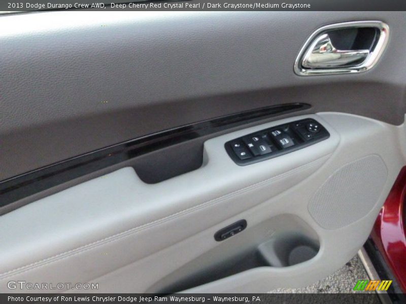 Deep Cherry Red Crystal Pearl / Dark Graystone/Medium Graystone 2013 Dodge Durango Crew AWD