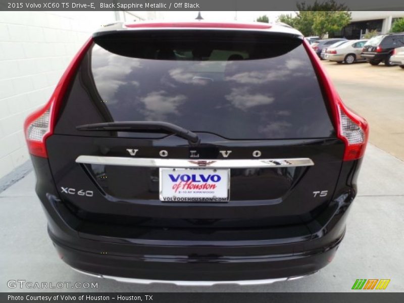 Black Sapphire Metallic / Off Black 2015 Volvo XC60 T5 Drive-E