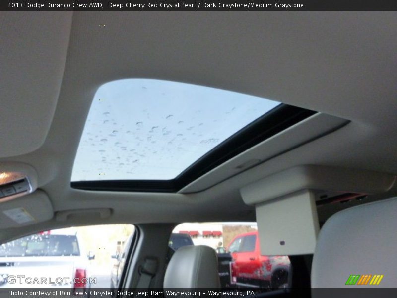 Deep Cherry Red Crystal Pearl / Dark Graystone/Medium Graystone 2013 Dodge Durango Crew AWD