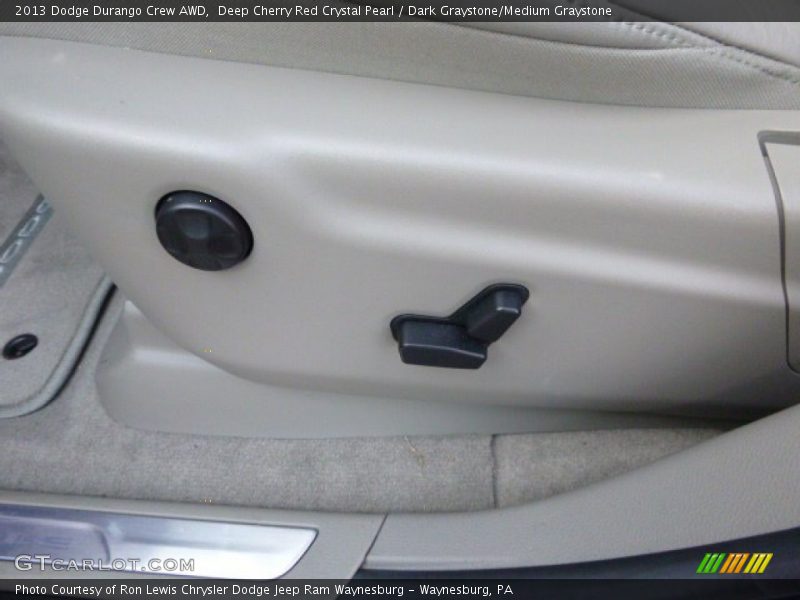 Deep Cherry Red Crystal Pearl / Dark Graystone/Medium Graystone 2013 Dodge Durango Crew AWD