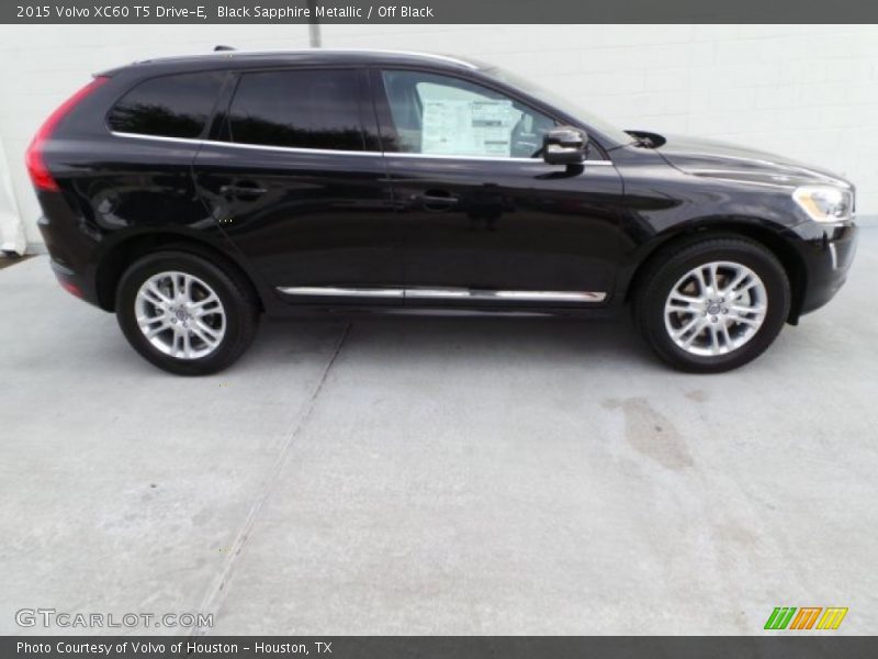 Black Sapphire Metallic / Off Black 2015 Volvo XC60 T5 Drive-E