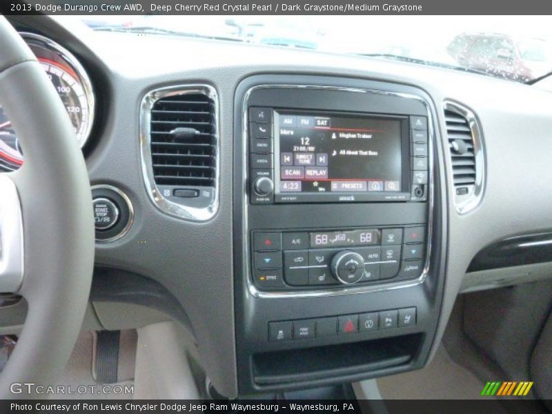 Deep Cherry Red Crystal Pearl / Dark Graystone/Medium Graystone 2013 Dodge Durango Crew AWD