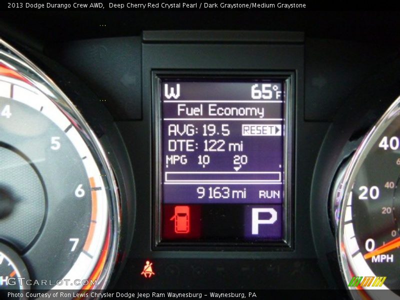 Deep Cherry Red Crystal Pearl / Dark Graystone/Medium Graystone 2013 Dodge Durango Crew AWD