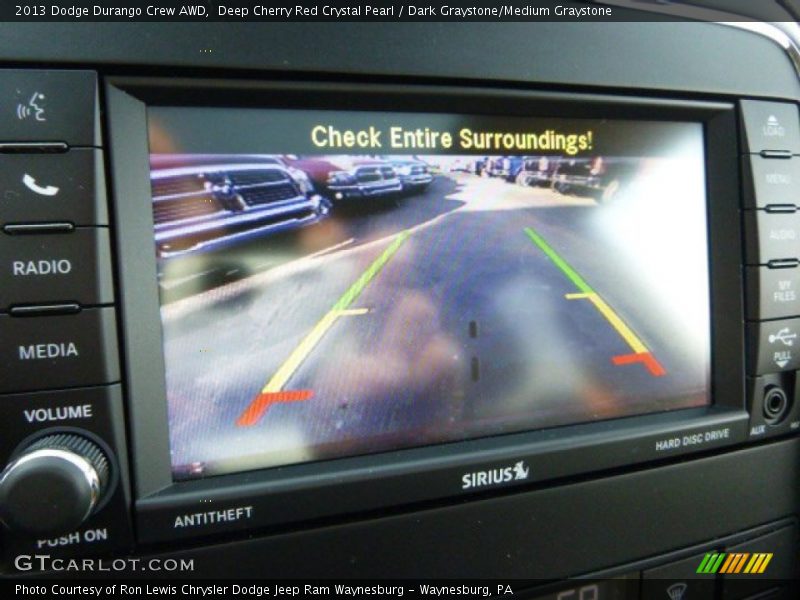 Deep Cherry Red Crystal Pearl / Dark Graystone/Medium Graystone 2013 Dodge Durango Crew AWD