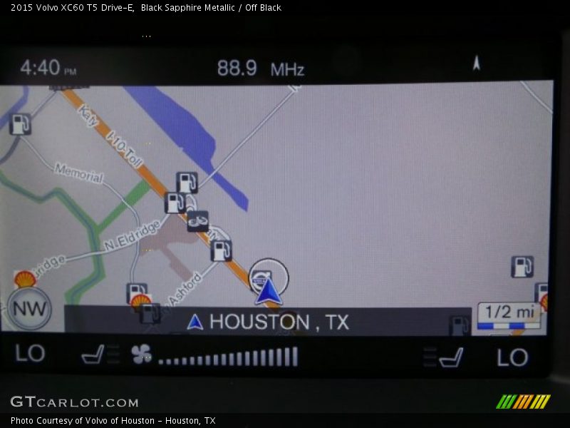 Black Sapphire Metallic / Off Black 2015 Volvo XC60 T5 Drive-E