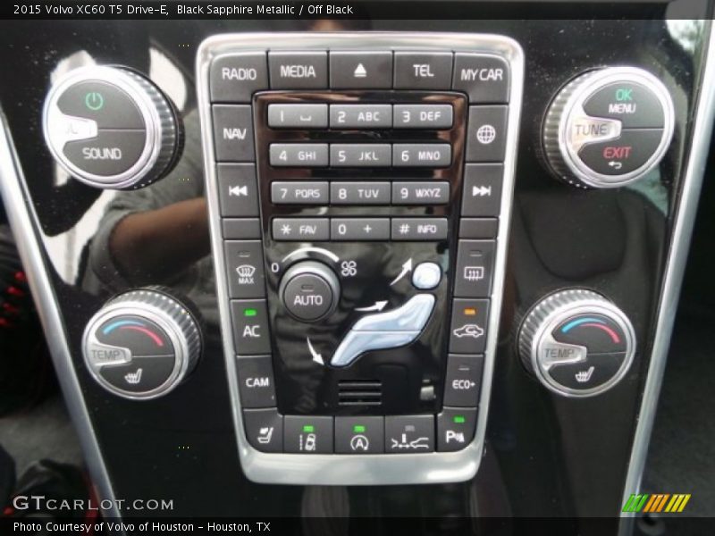 Black Sapphire Metallic / Off Black 2015 Volvo XC60 T5 Drive-E
