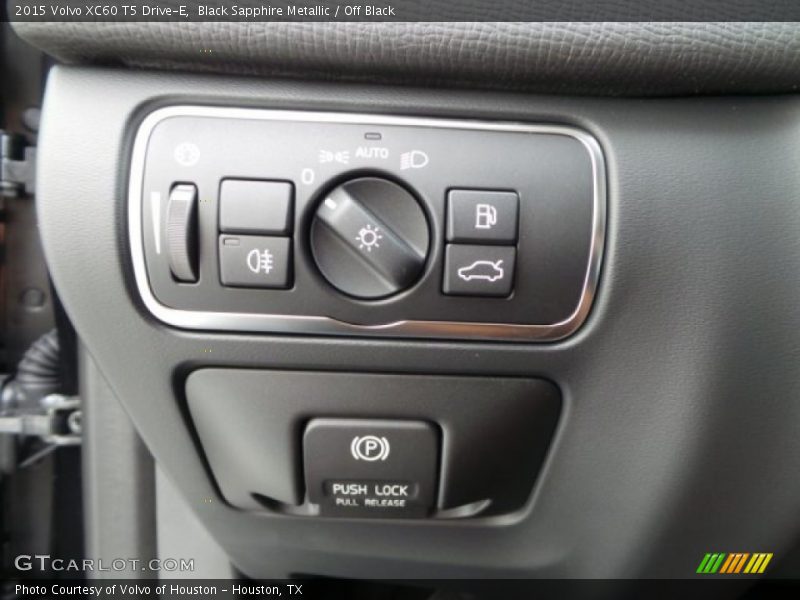 Black Sapphire Metallic / Off Black 2015 Volvo XC60 T5 Drive-E