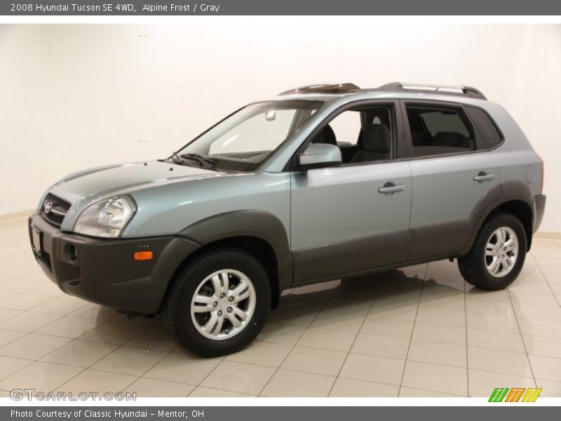 Front 3/4 View of 2008 Tucson SE 4WD