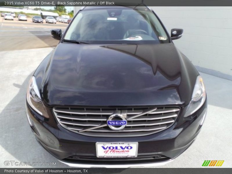 Black Sapphire Metallic / Off Black 2015 Volvo XC60 T5 Drive-E