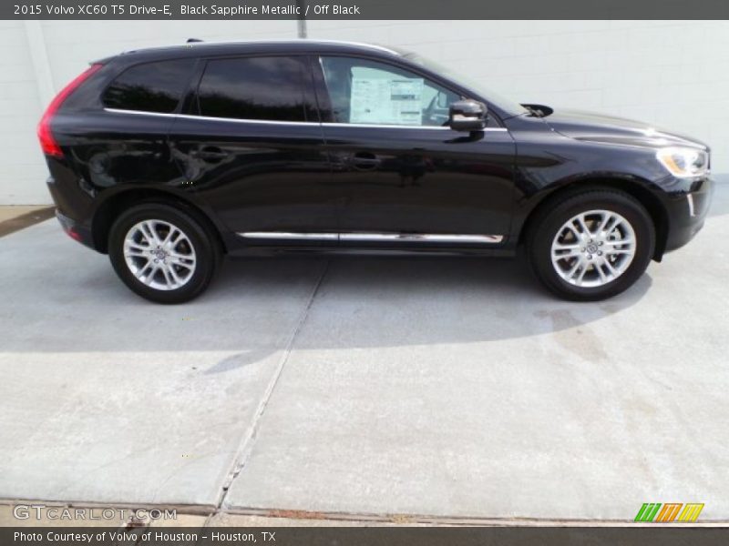 Black Sapphire Metallic / Off Black 2015 Volvo XC60 T5 Drive-E