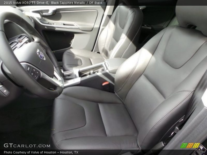 Black Sapphire Metallic / Off Black 2015 Volvo XC60 T5 Drive-E