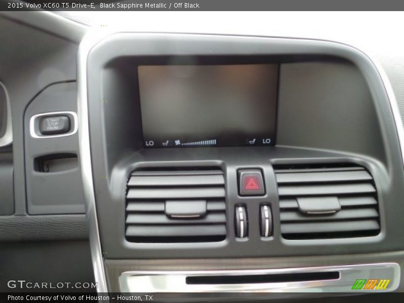 Black Sapphire Metallic / Off Black 2015 Volvo XC60 T5 Drive-E
