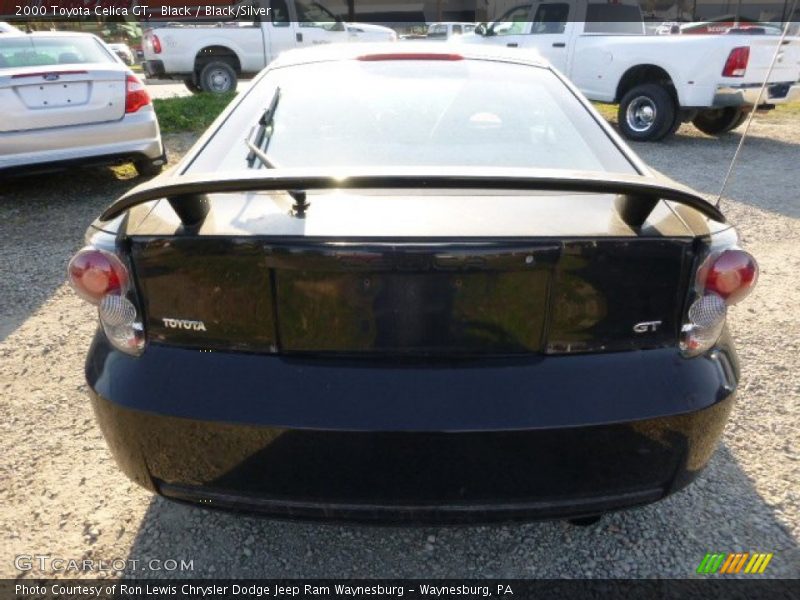 Black / Black/Silver 2000 Toyota Celica GT