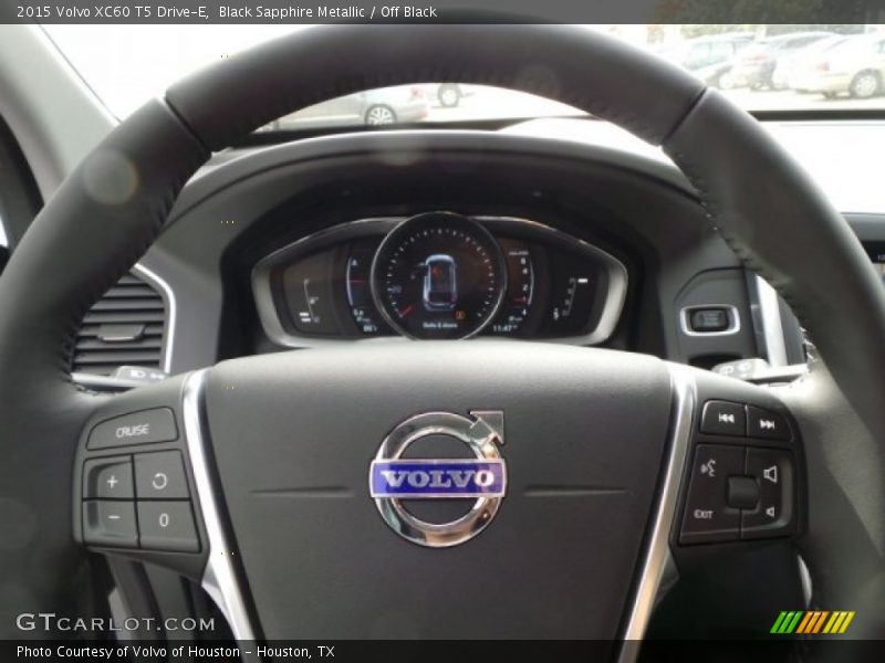 Black Sapphire Metallic / Off Black 2015 Volvo XC60 T5 Drive-E
