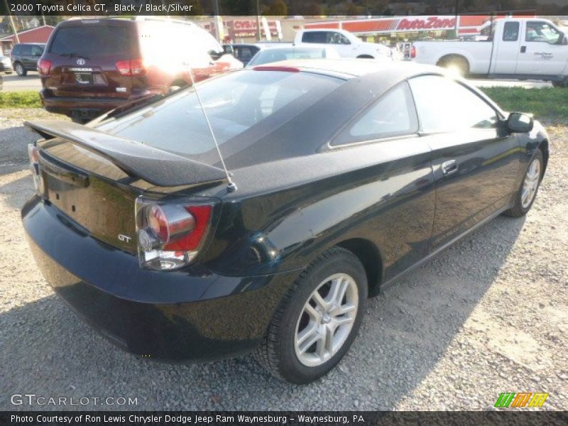 Black / Black/Silver 2000 Toyota Celica GT