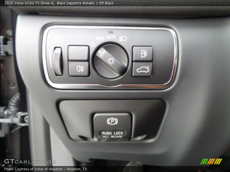 Black Sapphire Metallic / Off Black 2015 Volvo XC60 T5 Drive-E