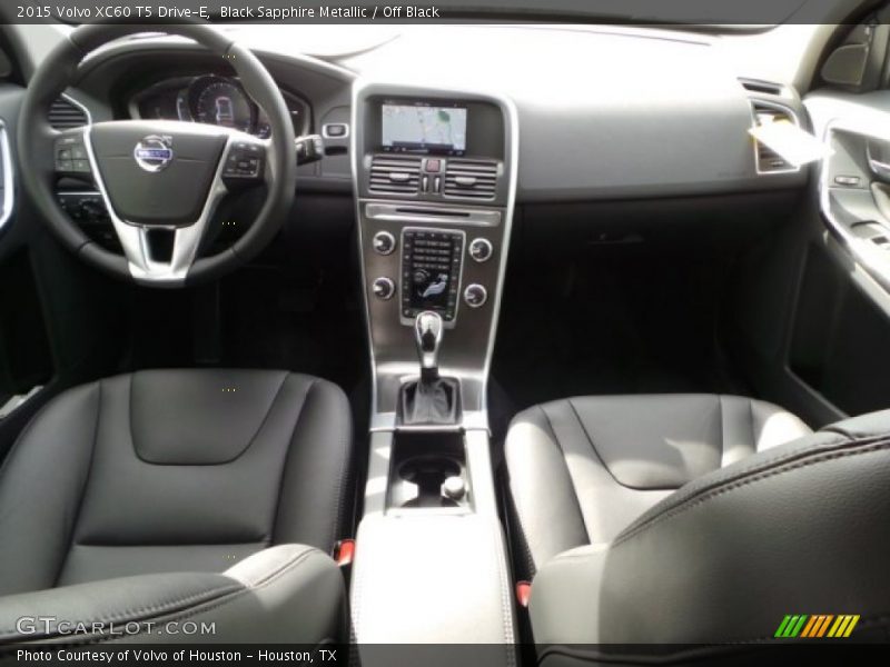 Black Sapphire Metallic / Off Black 2015 Volvo XC60 T5 Drive-E