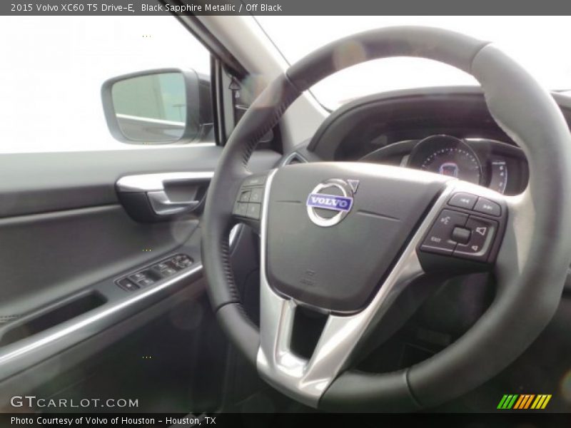 Black Sapphire Metallic / Off Black 2015 Volvo XC60 T5 Drive-E