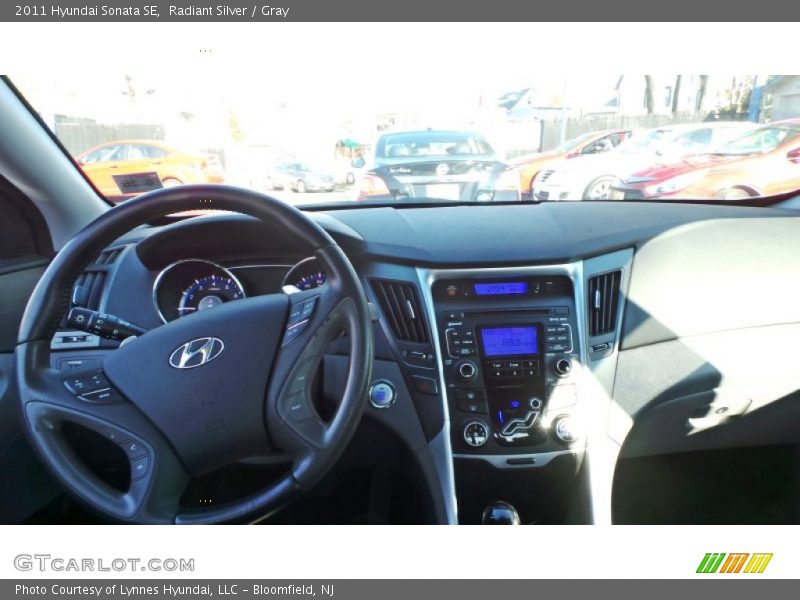 Radiant Silver / Gray 2011 Hyundai Sonata SE