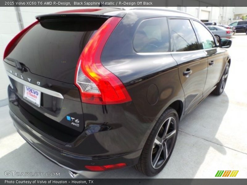 Black Sapphire Metallic / R-Design Off Black 2015 Volvo XC60 T6 AWD R-Design