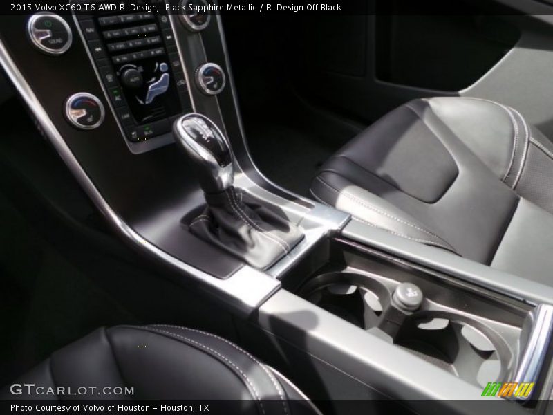 Black Sapphire Metallic / R-Design Off Black 2015 Volvo XC60 T6 AWD R-Design