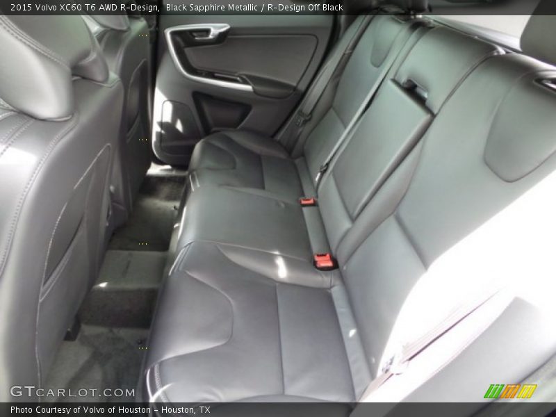 Black Sapphire Metallic / R-Design Off Black 2015 Volvo XC60 T6 AWD R-Design