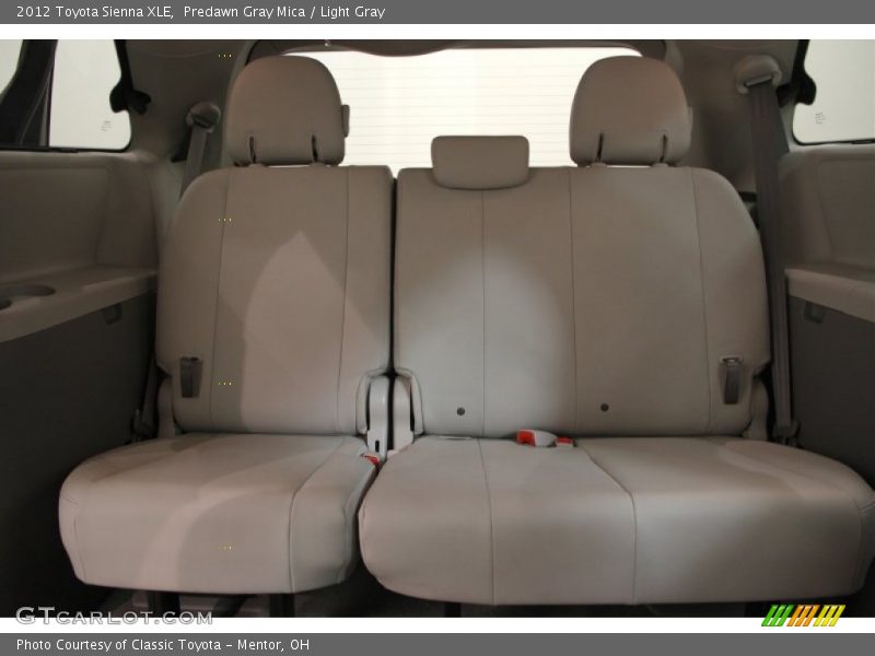 Predawn Gray Mica / Light Gray 2012 Toyota Sienna XLE