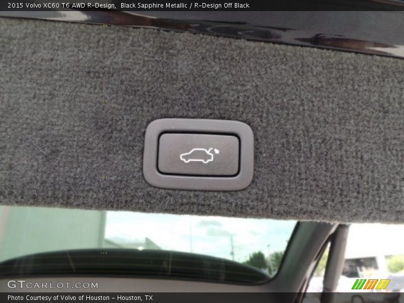 Black Sapphire Metallic / R-Design Off Black 2015 Volvo XC60 T6 AWD R-Design