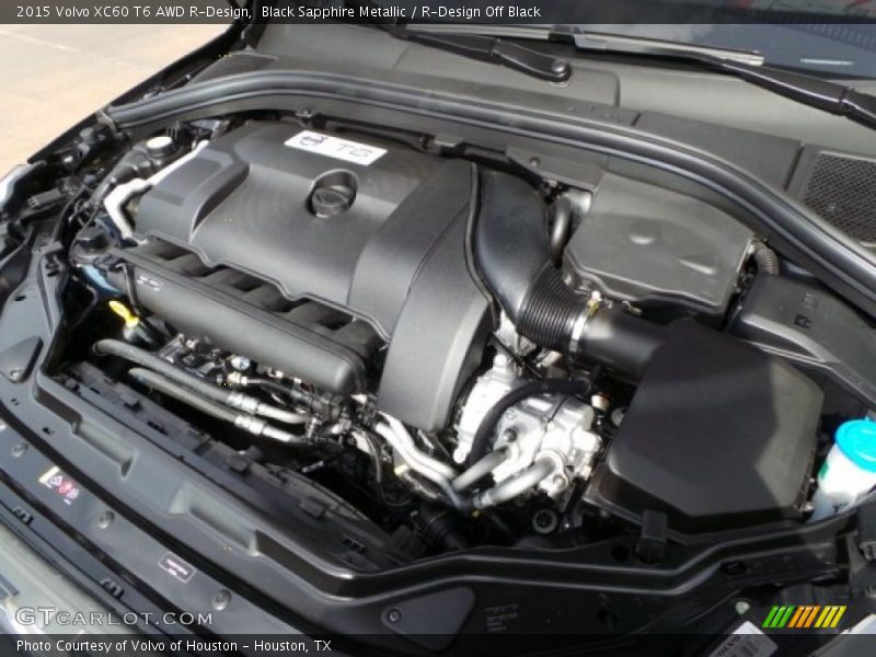 Black Sapphire Metallic / R-Design Off Black 2015 Volvo XC60 T6 AWD R-Design