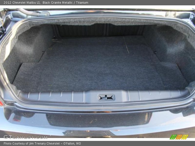 Black Granite Metallic / Titanium 2012 Chevrolet Malibu LS