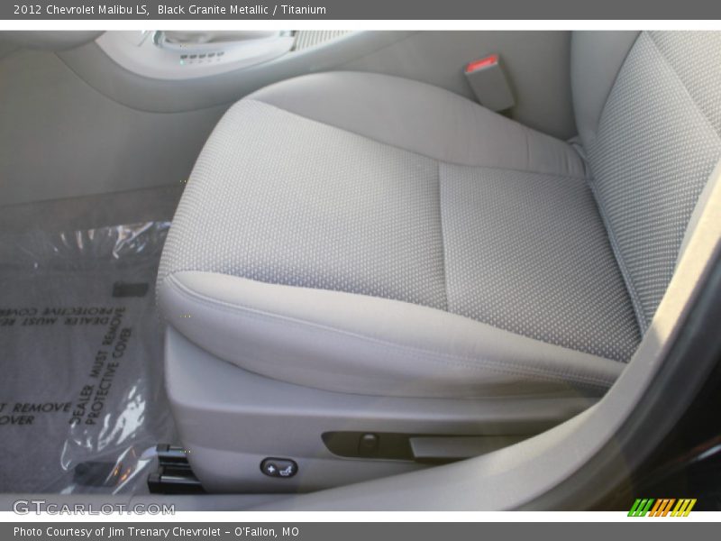 Black Granite Metallic / Titanium 2012 Chevrolet Malibu LS