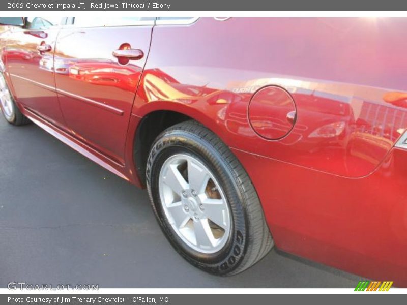 Red Jewel Tintcoat / Ebony 2009 Chevrolet Impala LT