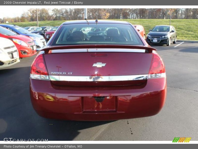 Red Jewel Tintcoat / Ebony 2009 Chevrolet Impala LT