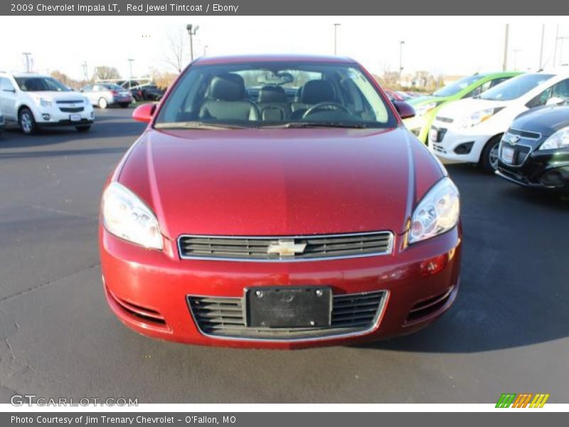 Red Jewel Tintcoat / Ebony 2009 Chevrolet Impala LT