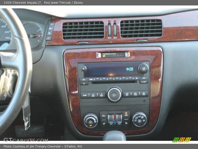 Red Jewel Tintcoat / Ebony 2009 Chevrolet Impala LT