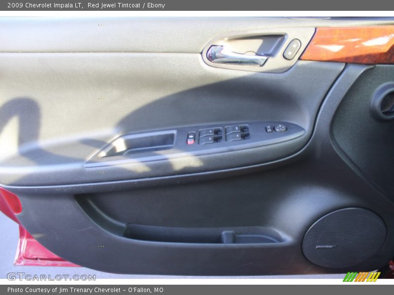 Red Jewel Tintcoat / Ebony 2009 Chevrolet Impala LT
